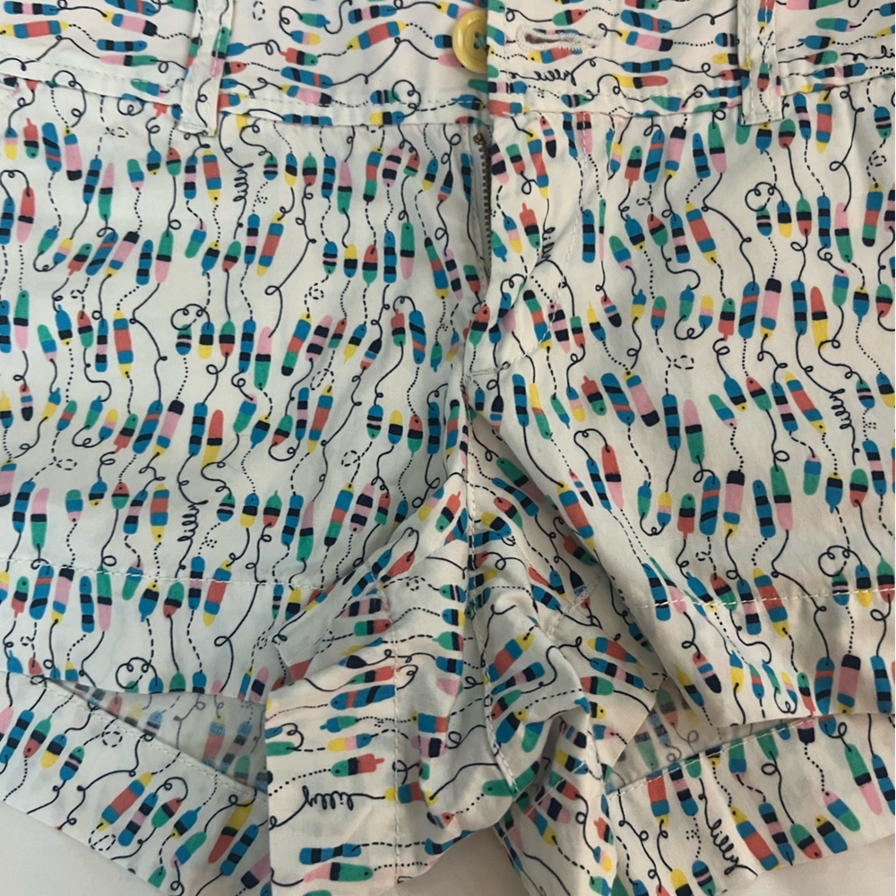 Lilly Pulitzer button shorts!